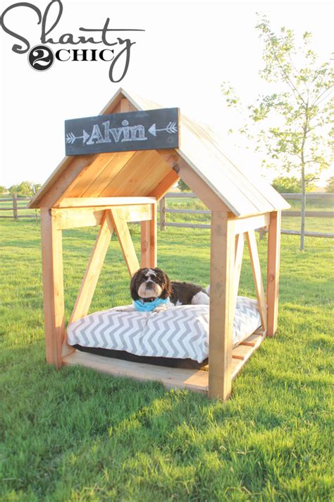 DIY Dog House - Shanty 2 Chic