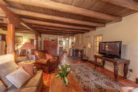 Traditional Pueblo Style Home of Taos Artist - Houses for Rent in Taos ...