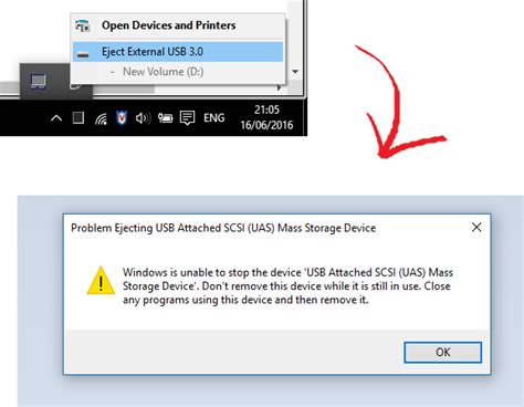 Windows 10: No option to Eject External HARD DRIVE (NOT USB Stick ...