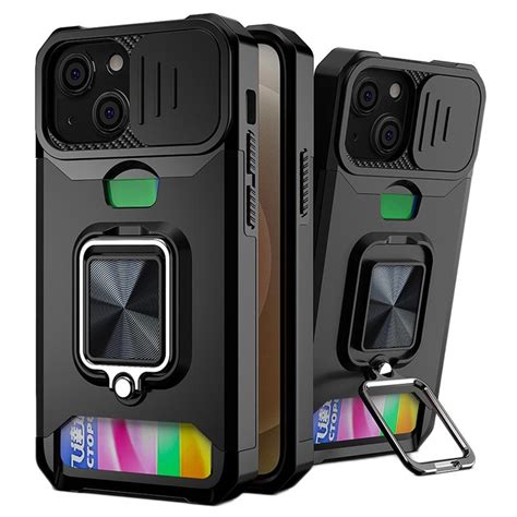 Multifunctional 4-in-1 iPhone 13 Mini Hybrid Case