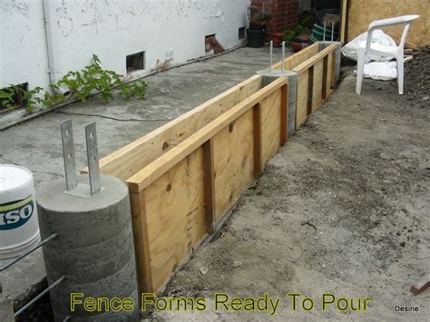 Will this concrete fence base heave/break during winter cycle? - Home ...