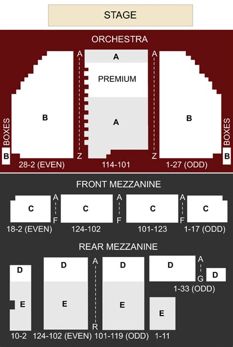 Playhouse Square Seating Chart For Hamilton | Cabinets Matttroy