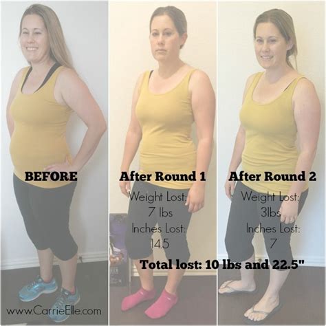 21 Day Fix Results - Round 2 - Carrie Elle