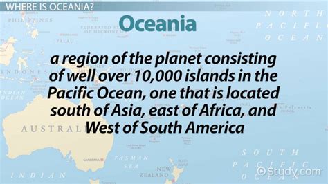 Oceania Countries | Capitals, Language & Ethnicity - Lesson | Study.com