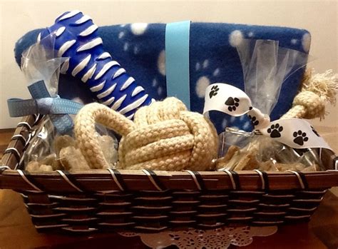 Dog Treats Dog Gift Basket