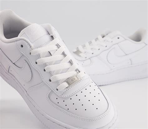 Nike Air Force 1 Trainers White - Kids Trainers