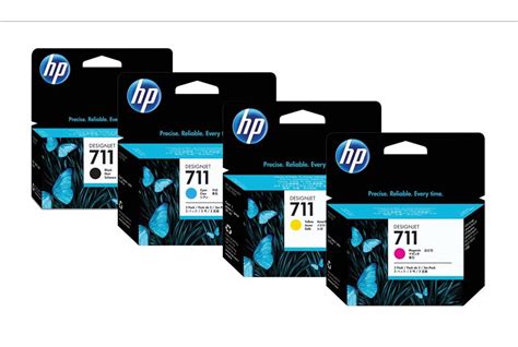 HP 711 Black Ink Cartridge (38ml) for Designjet T120/T520 Large Format ...