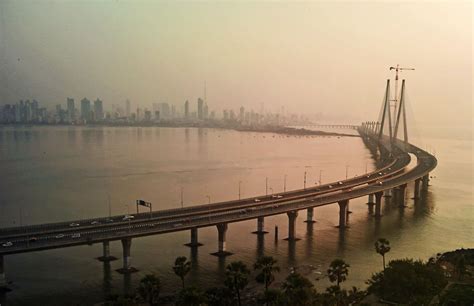 Stock Pictures: Bandra Worli Sea-Link Mumbai photos, sketch, silhouette ...