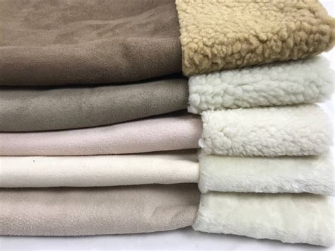 Bonded Sherpa Fabric Suede Fabric Faux fur fabric Winter | Etsy