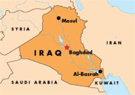 Mosul Iraq Map