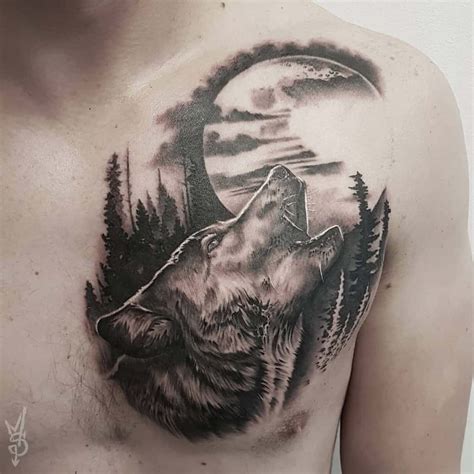 Top 71 Best Howling Wolf Tattoo Ideas - [2021 Inspiration Guide]