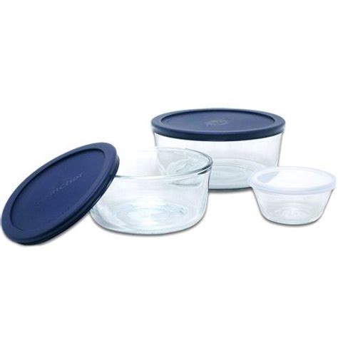 Anchor Hocking 16 Piece Storage Container Set (Glass) by Anchor Hocking ...