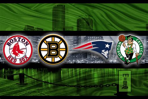 Boston Sports Teams Poster, Boston Celtics, New England Patriots, Bost ...