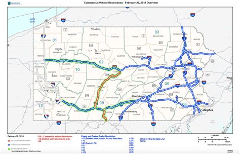 PennDOT, Pa. Turnpike announces vehicle restrictions ahead of winter ...