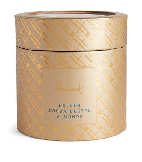 Harrods Milk Chocolate Cocoa Dusted Golden Almonds (325g) | Harrods UK