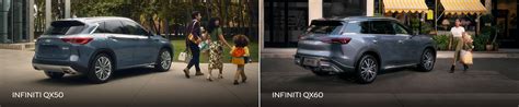 INFINITI QX50 & QX60 Comparison & Differences