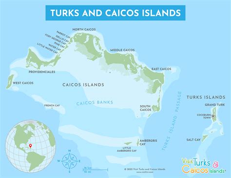 Turks And Caicos Islands Map - Spring 2024 Trends