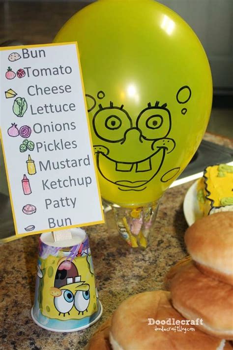 Spongebob Party Games Ideas