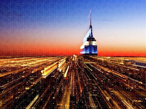 New York City Skyline Jigsaw Puzzle by Adam Jeffery Photography ...