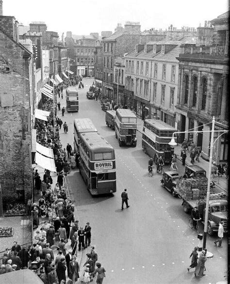 a thronging Ayr High Street in 1957.r | Ayr scotland, Ayr, Scotland