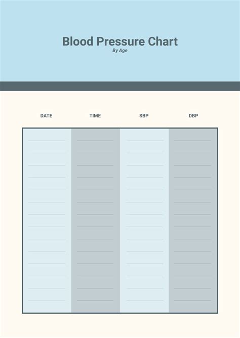 Blood Pressure Chart By Age And Gender Pdf Template Net | The Best Porn ...