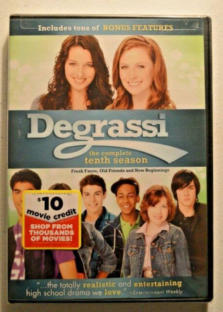 Degrassi: The Complete Season 10 New & Sealed | eBay