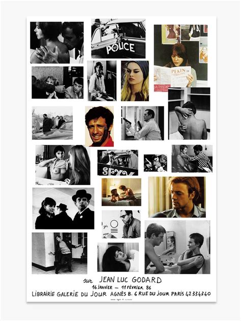 poster Jean-Luc Godard | agnès b.