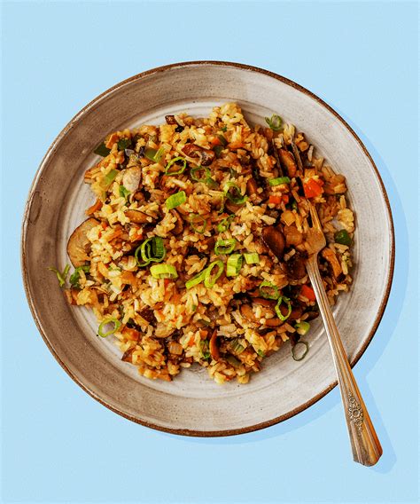 Easy Mushroom Fried Rice | Exploring Vegan