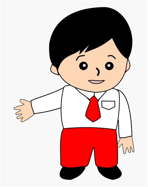 Animasi Anak Sekolah Sd, HD Png Download , Transparent Png Image ...