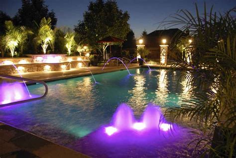 5 Inground Pool Fountains to Transform Your Backyard More Attractive