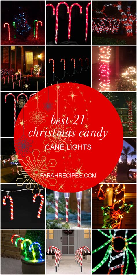 Best 21 Christmas Candy Cane Lights - Most Popular Ideas of All Time