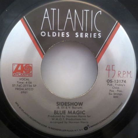 Blue Magic - Sideshow / Stop To Start (Vinyl) | Discogs