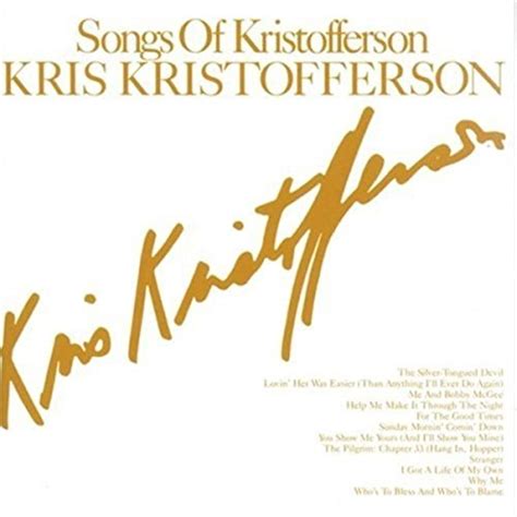 Kristofferson, Kris - Songs of Kristofferson - Amazon.com Music