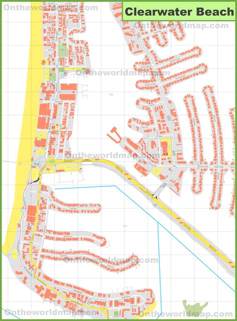 Clearwater Beach Trolley Route Map