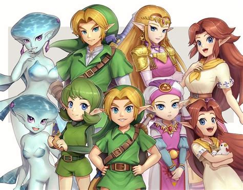 [OoT] Ocarina of Time Characters by @gonzarez1938 : zelda | Ocarina of ...