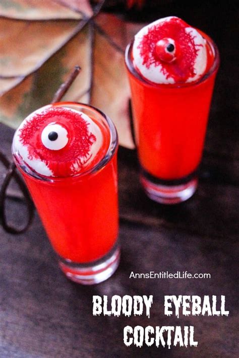 10 Delicious Bloody Red Halloween Cocktail Recipes - Craft and Sparkle