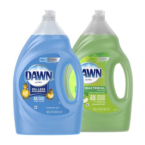 Dawn Ultra Dishwashing Liquid Dish Soap Original Scent & Ultra ...