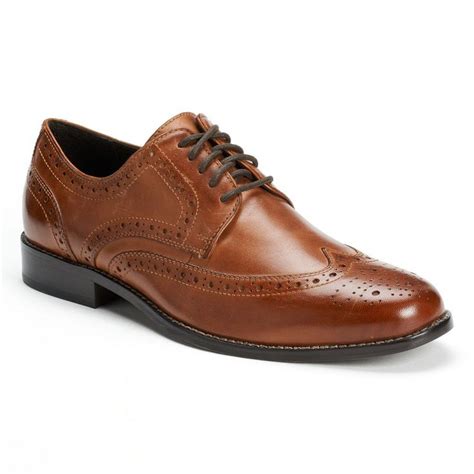 Nunn Bush® Nelson Men's Wingtip Oxford Dress Shoes | Dress shoes men ...