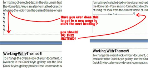 Microsoft Word - Page Breaks - TechZMX