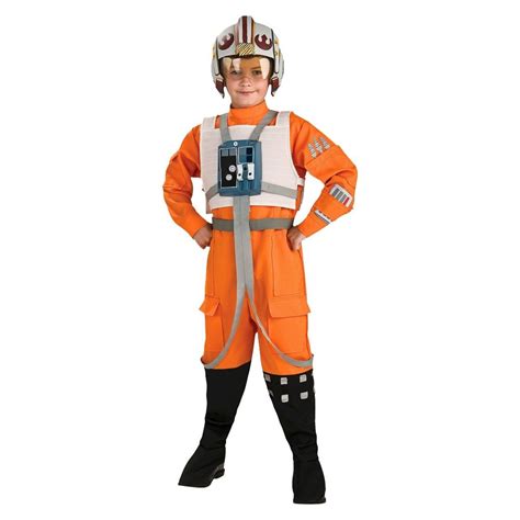 Boy's Star Wars X-Wing Figher Pilot Costume | Star wars costumes, Pilot ...