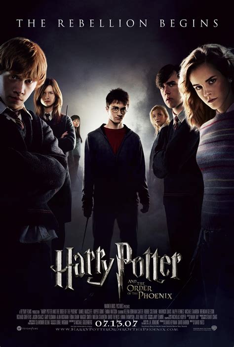 Harry Potter and the Order of the Phoenix HD Movie Trailer and NEW ...