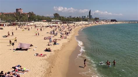 Nova Icaria Beach, Barcelona, Spain - YouTube