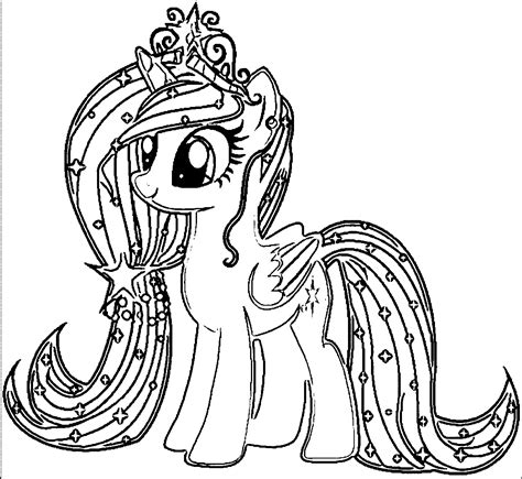 My Little Pony Coloring Pages Free Printable