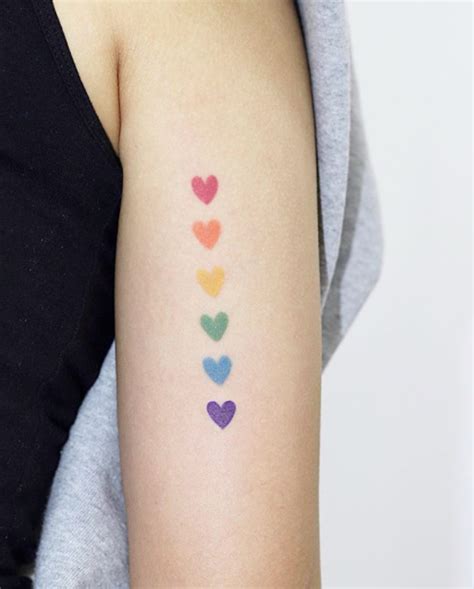 These rainbow tattoos will brighten your day – Artofit