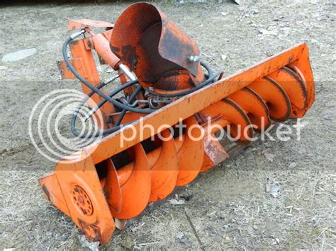 KUBOTA B748B SNOW CASTER SNOWBLOWER SNOW BLOWER FOR B6100 B7100 B ...