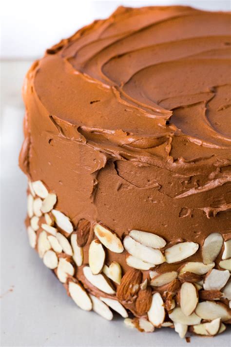 Buttermilk Chocolate Almond Cake - The Sweet and Simple Kitchen