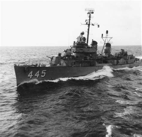 USS Fletcher 1967 command history