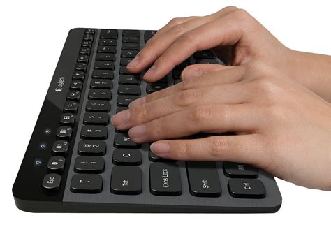 Logitech Bluetooth Illuminated Keyboard K810 for PCs, Tablets ...