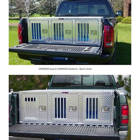 Owens Aluminum Dog Triple Boxes for Trucks - Hunter Series - No Storag ...