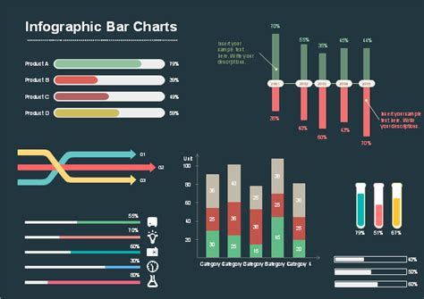 Free Infographic Bar Charts Template